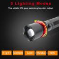 LED wasserdichte 3W Langstreckentaktische Taschenlampe